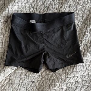 Nike Women's Black Athletic Shorts